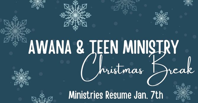 Wednesday Christmas Break