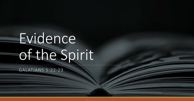 Evidence of the Spirit