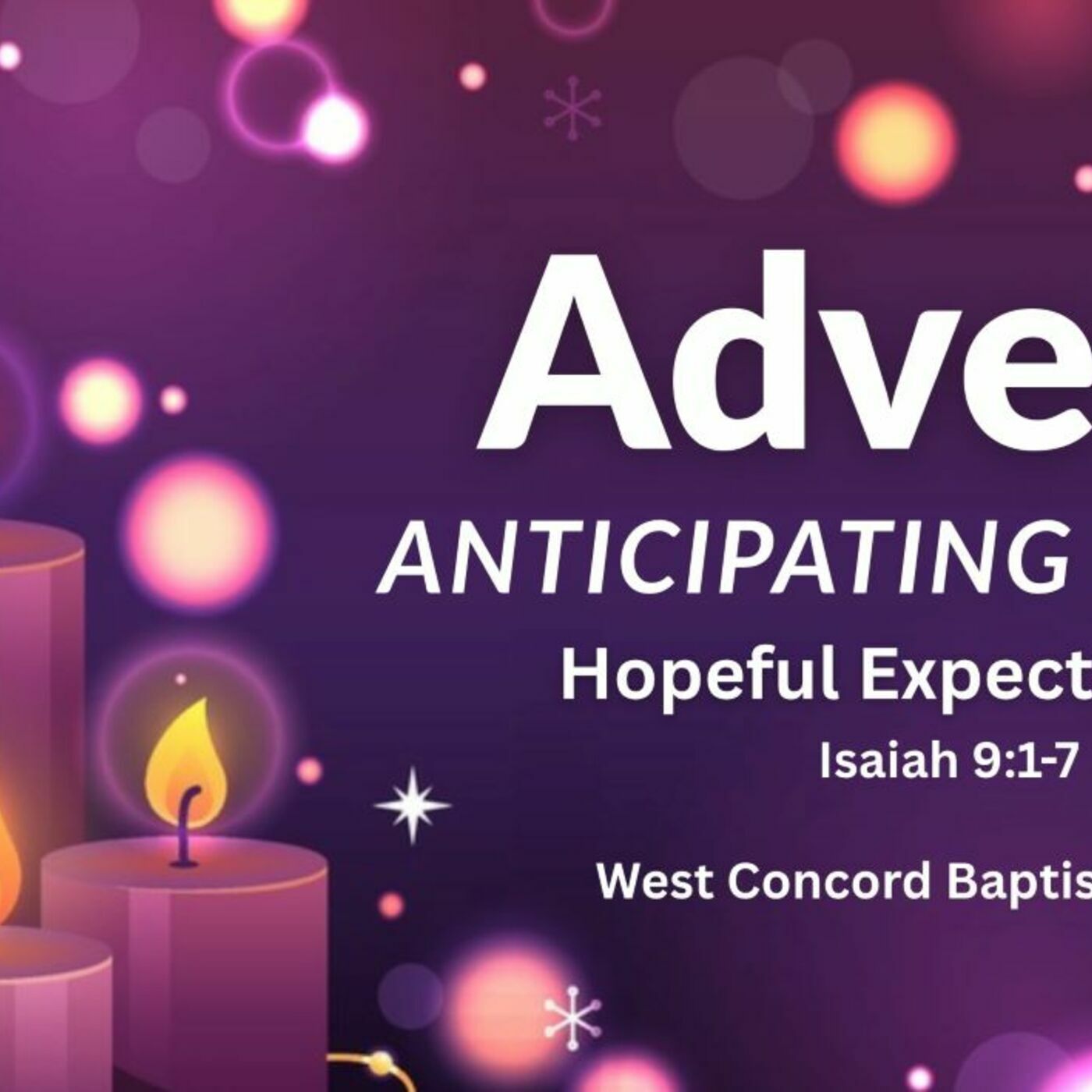 Anticipating Christ Anticipating Christ
