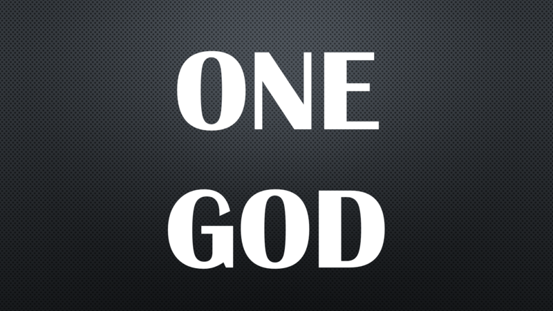 One God