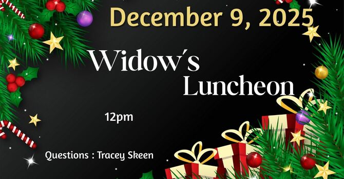 Widows Club Christmas Luncheon