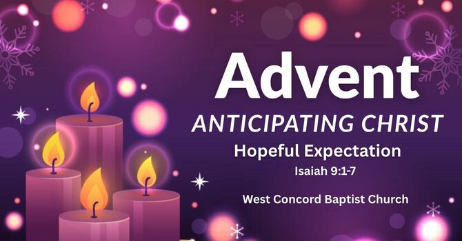 Anticipating Christ