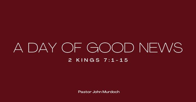 A Day of Good News