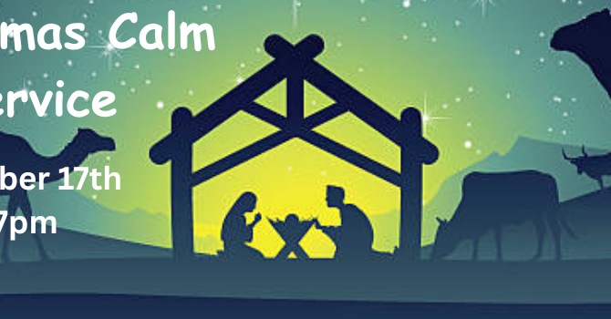 Christmas Calm service (tinsel and tears )