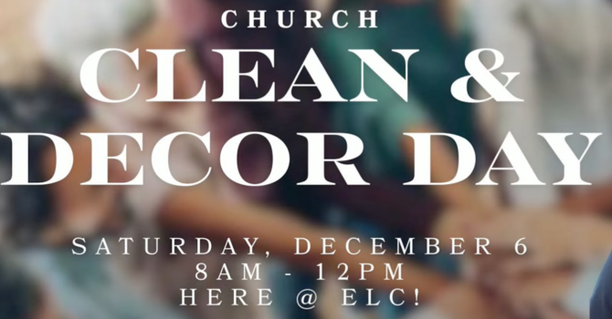 Clean & Decor Day