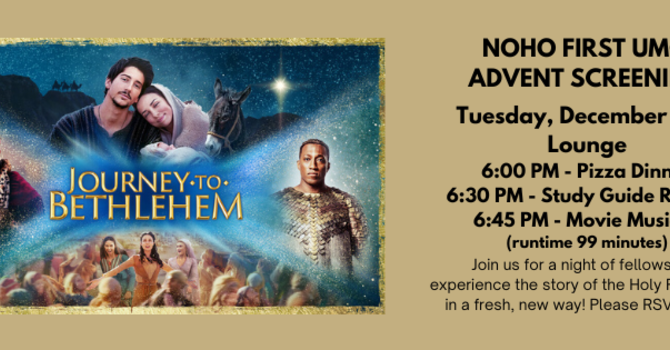 Advent Movie Night: "A Journey to Bethlehem"