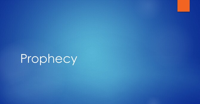 What is Prophecy?