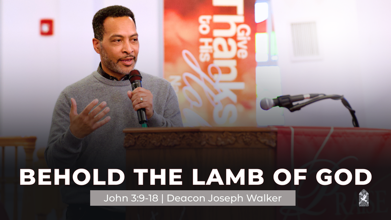 Behold the Lamb of God