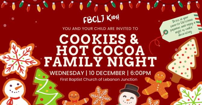 Cookies & Hot Cocoa Family Event