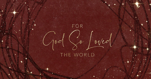 For God so Loved the World