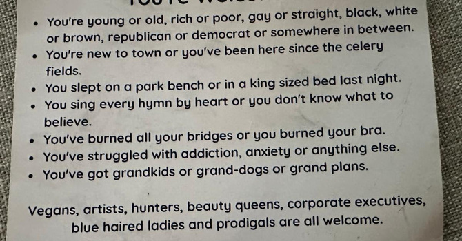 A Note from Pastor Madeline image