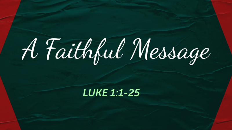 Luke 1:1-25