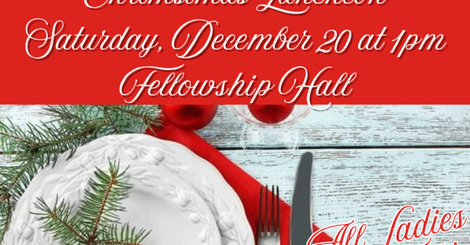 Women's Group Christmas Potluck Luncheon