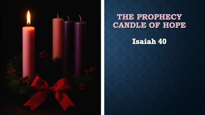 The Prophecy Candle of Hope