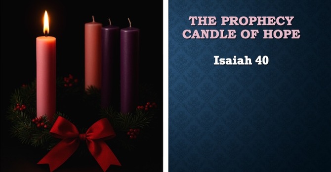 The Prophecy Candle of Hope