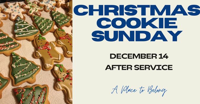 Christmas Cookie Sunday