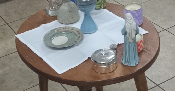 Feeding Our Spiritual Side Adds Communion Service image