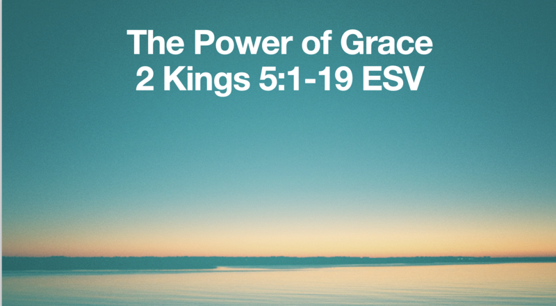 The Power of Grace