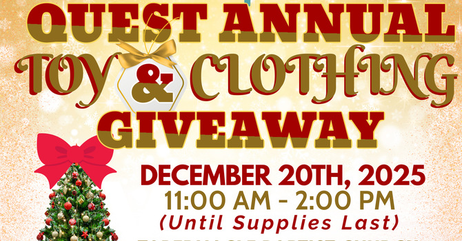 Quest Annual Toy & Clothing Giveaway