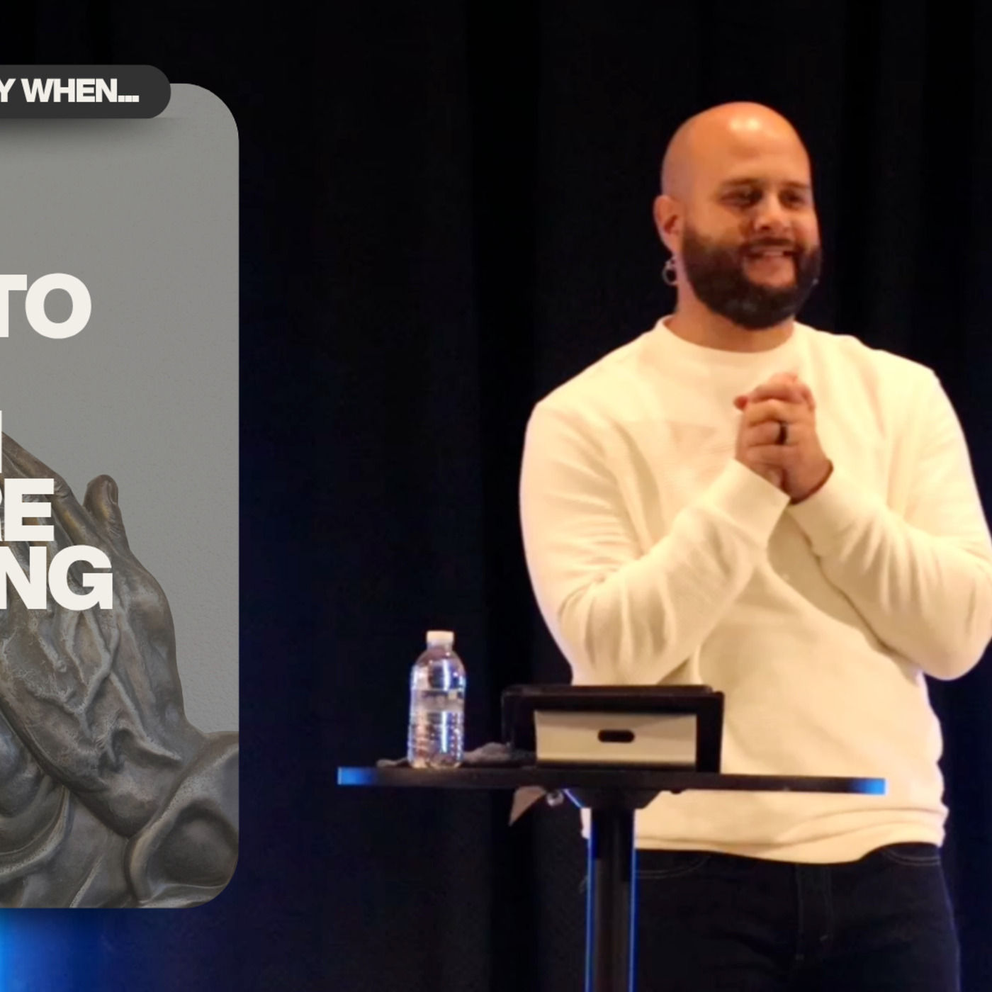 HOW TO PRAY WHEN YOU'RE WAITING