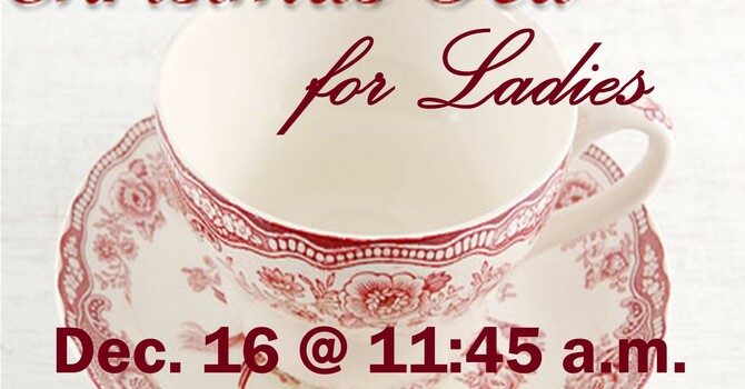 Christmas Tea for Ladies