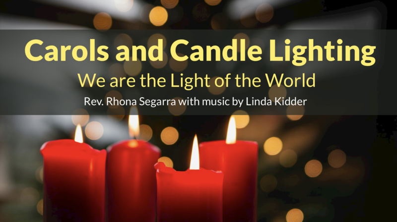Carols and Candle Lighting