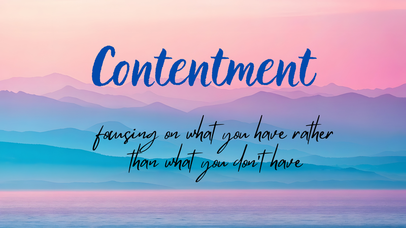 Contentment