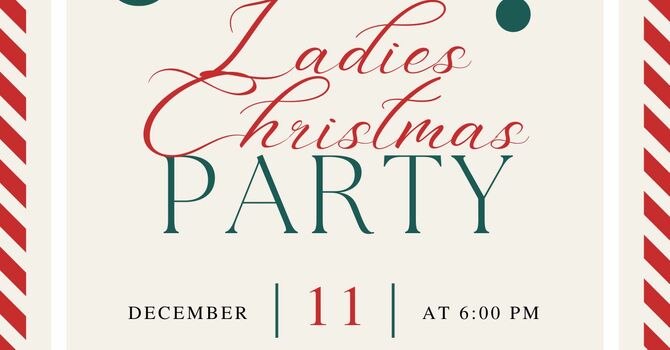 Anointed & Appointed Ladies Christmas Party