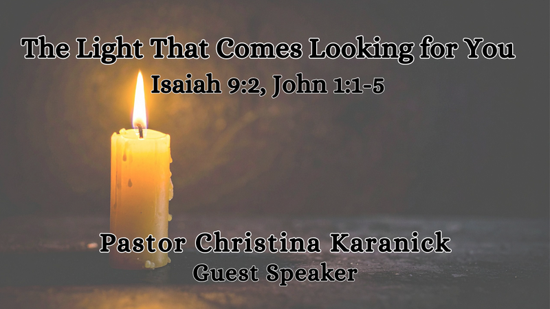 The Light That Comes Looking for You