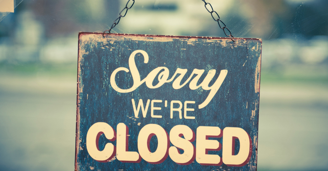 Chuch Offices Closed