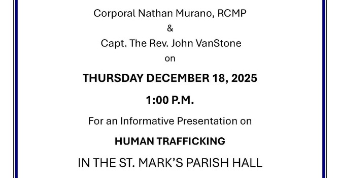 Presentation on Human Trafficking