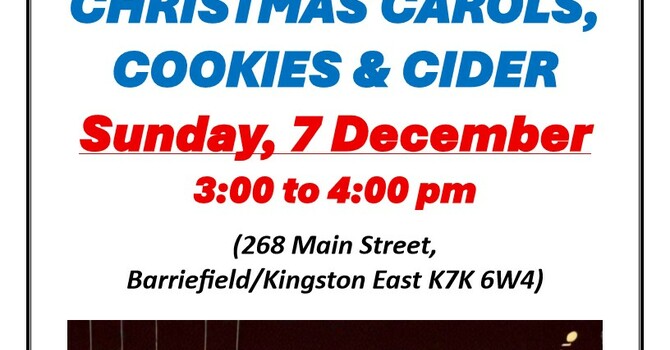 Carols, Cookies & Cider
