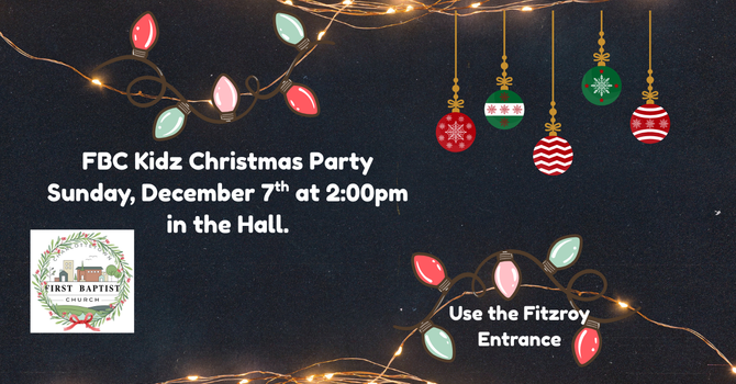 FBC Kidz Christmas Party