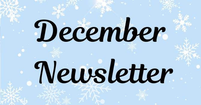 December Newsletter 2025 image