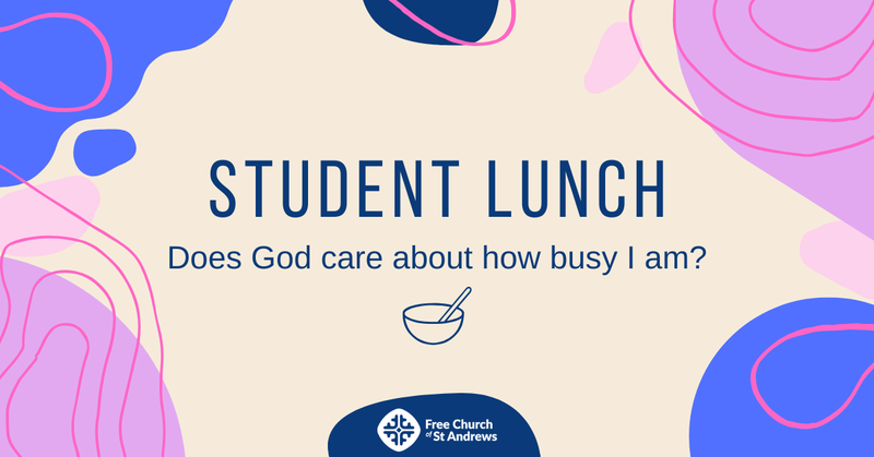 Does God care about how busy I am?