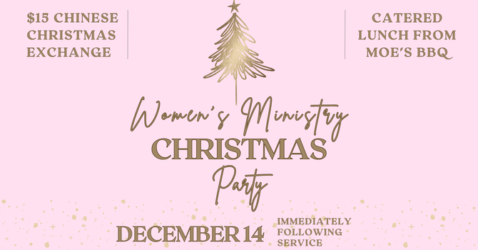 Women's Ministry Christmas Party