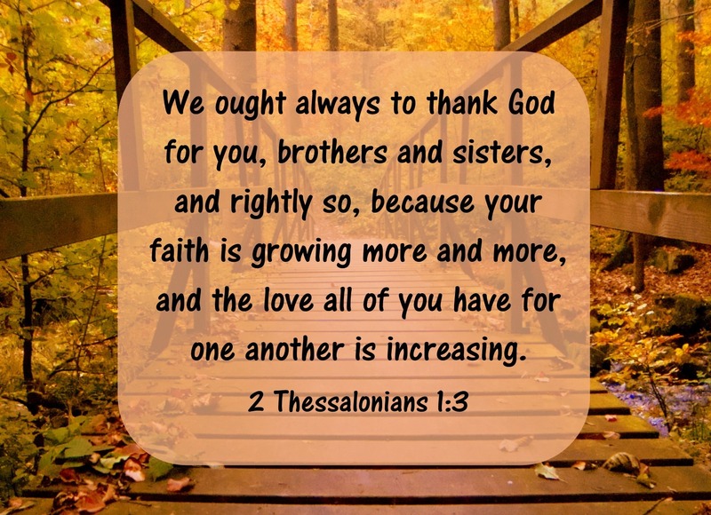 Thankful for the Family of God