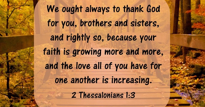 Thankful for the Family of God