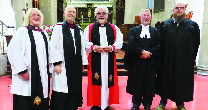 Canons installed, archdeacon collated in Cathedral service