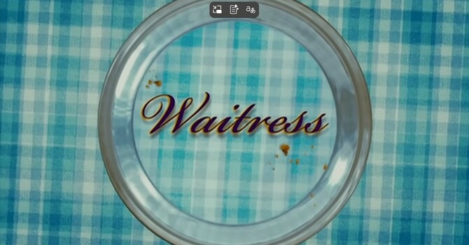 Movies with Spirit:  Waitress
