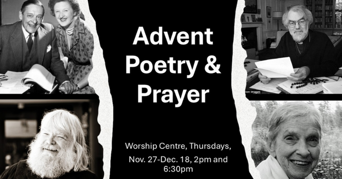 Advent Poetry & Prayer 