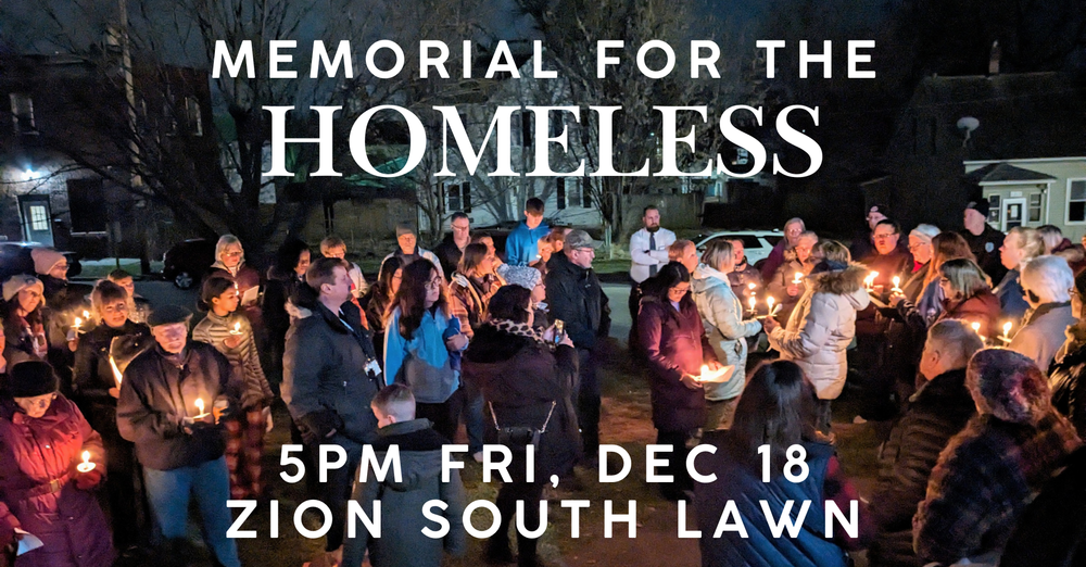 Homeless Memorial Service
