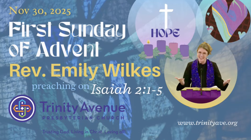 1st Sun of Advent, Nov 30, 2025