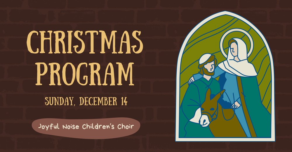 Joyful Noise Christmas Program