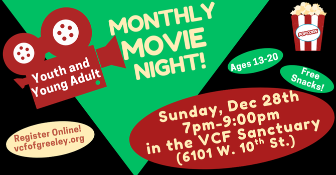 Youth & Young Adults Movie Night!