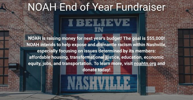 NOAH End of Year Fundraiser