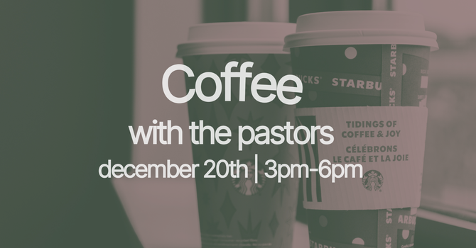 Coffee with the Pastors