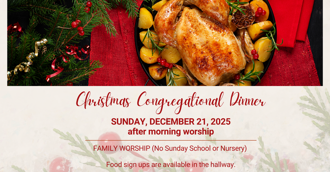 Christmas Congregational Dinner