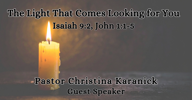 The Light That Comes Looking for You