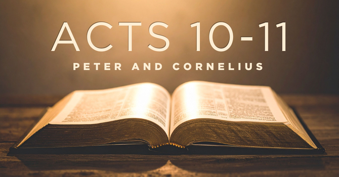 Peter and Cornelius Part 1